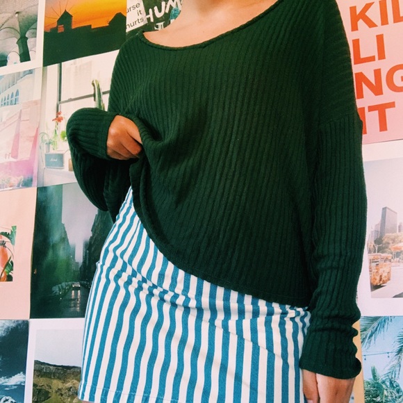 American Eagle Ribbed Long Sleeve - Picture 2 of 6